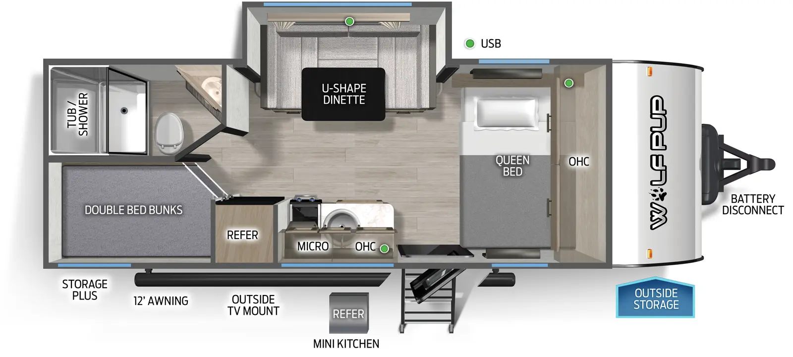 Cherokee Black Label 17JWBL Floorplan